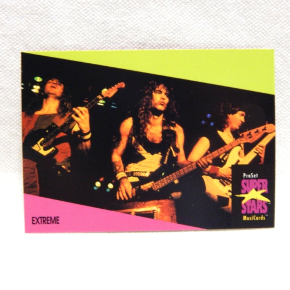 Extreme #45 Super Stars Musicards 1991 Pro Set Trading Card